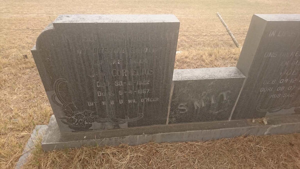 SMIT Jan Cornelius 1922-1967 &amp; Joey 1925-2006