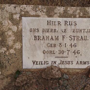 STRAUSS Abraham F. 1946-1946