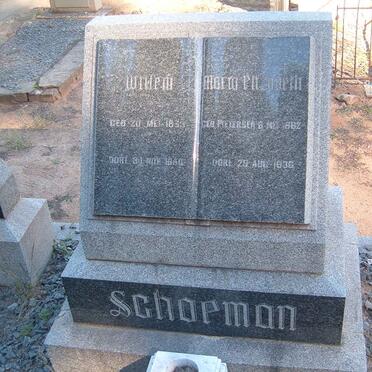 SCHOEMAN Willem &amp; Maria Elizabeth PIETERSEN