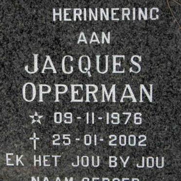 OPPERMAN Jacques 1976-2002