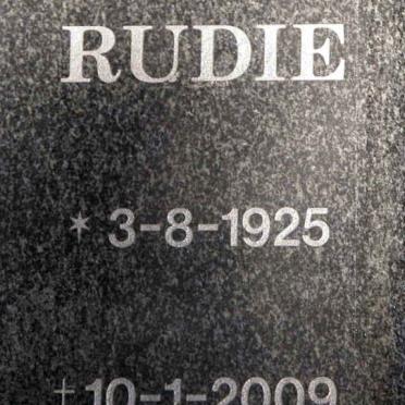 ? Rudie 1925-2009