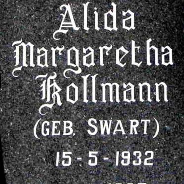 KOLLMANN Alida Margaretha nee SWART 1932-1987