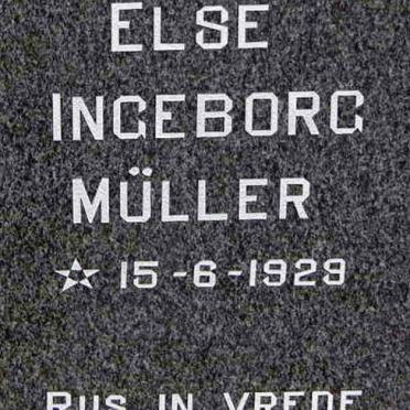 MÜLLER Else Ingeborg -1929