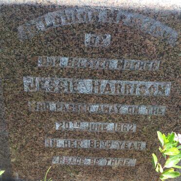 HARRISON Jessie -1962