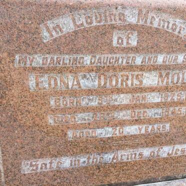 MOLL Edna Doris 1925-1945