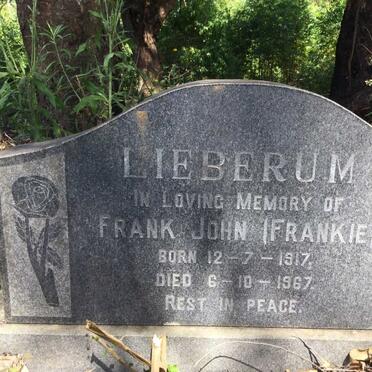 LIEBERUM Frank John 1917-1967