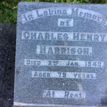 HARRISON Charles Henry -1940