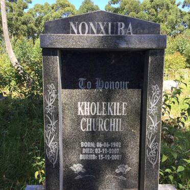 NONXUBA Kholekile Churchill 1942-2007