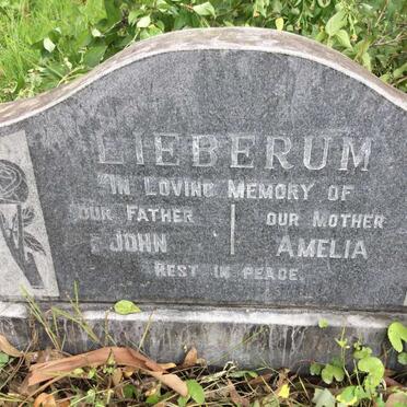 LIEBERUM John &amp; Amelia