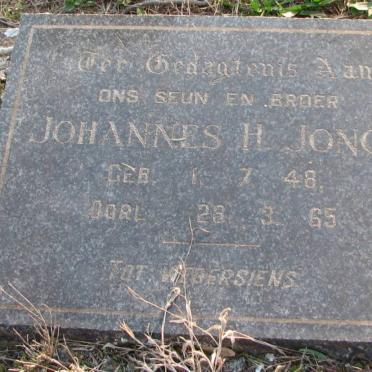 JONCK Johannes H. 1948-1965