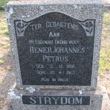 STRYDOM Renier Johannes Petrus 1896-1963