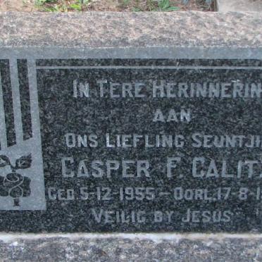 CALITZ Casper F. 1955-1956