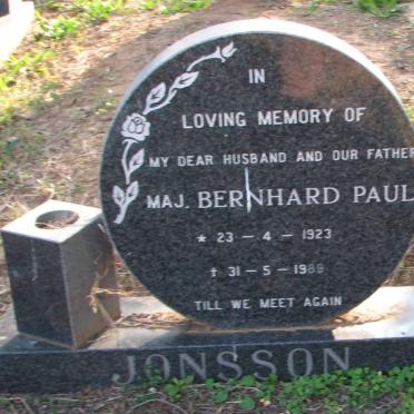 JONSSON Bernhard Paul  1923-1989