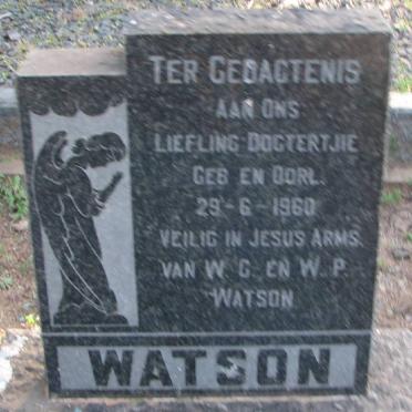 WATSON Baba 1960-1960