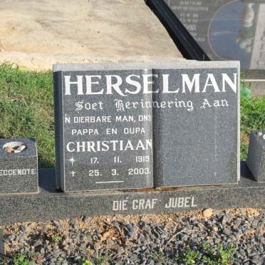 HERSELMAN Christiaan 1919-2003