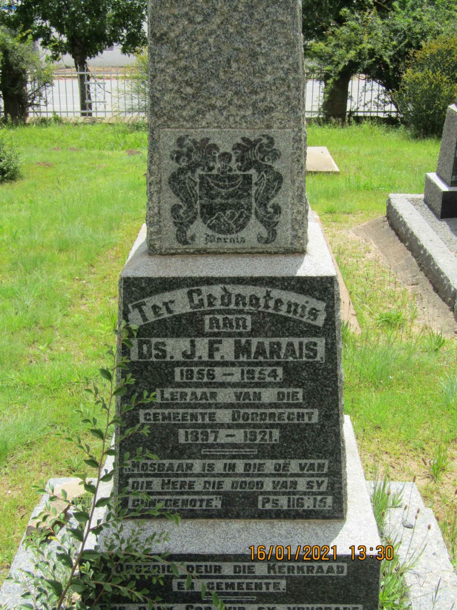 MARAIS J.F. 1856-1954