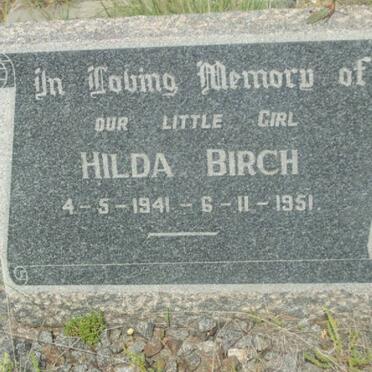 BIRCH Hilda 1941-1951