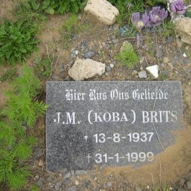 BRITS J.M. 1937-1999.