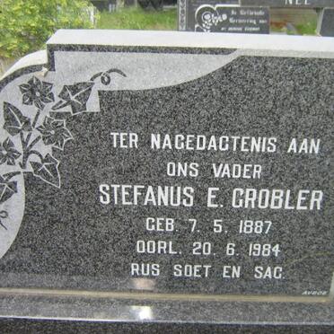 GROBLER Stefanus E. 1887-1984
