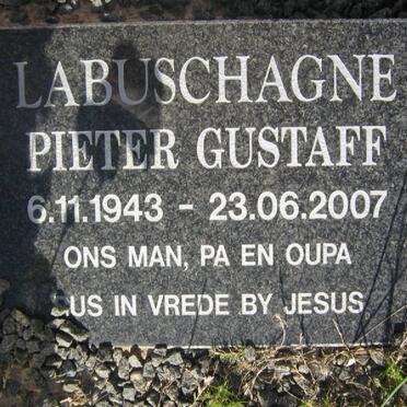 LABUSCHAGNE Pieter Gustaff 1943-2007
