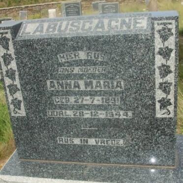 LABUSCHAGNE Anna Maria 1891-1944