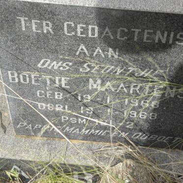 MAARTENS Boetie 1968-1968