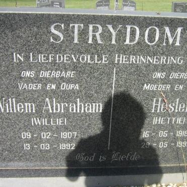 STRYDOM Willem Abraham 1907-1992 &amp; Hester 1915-1991