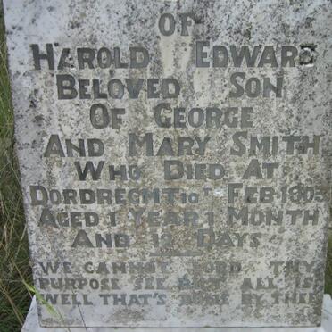 SMITH Harold Edward -1903