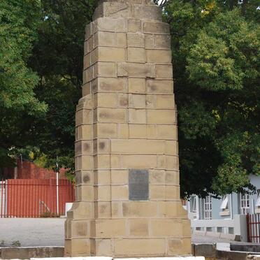 Eastern Cape, DORDRECHT, Great War Memorial 1914-1918