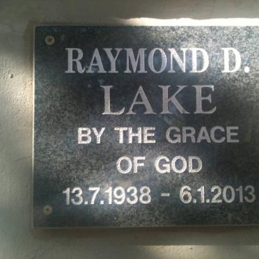 LAKE Raymond D. 1938-2013