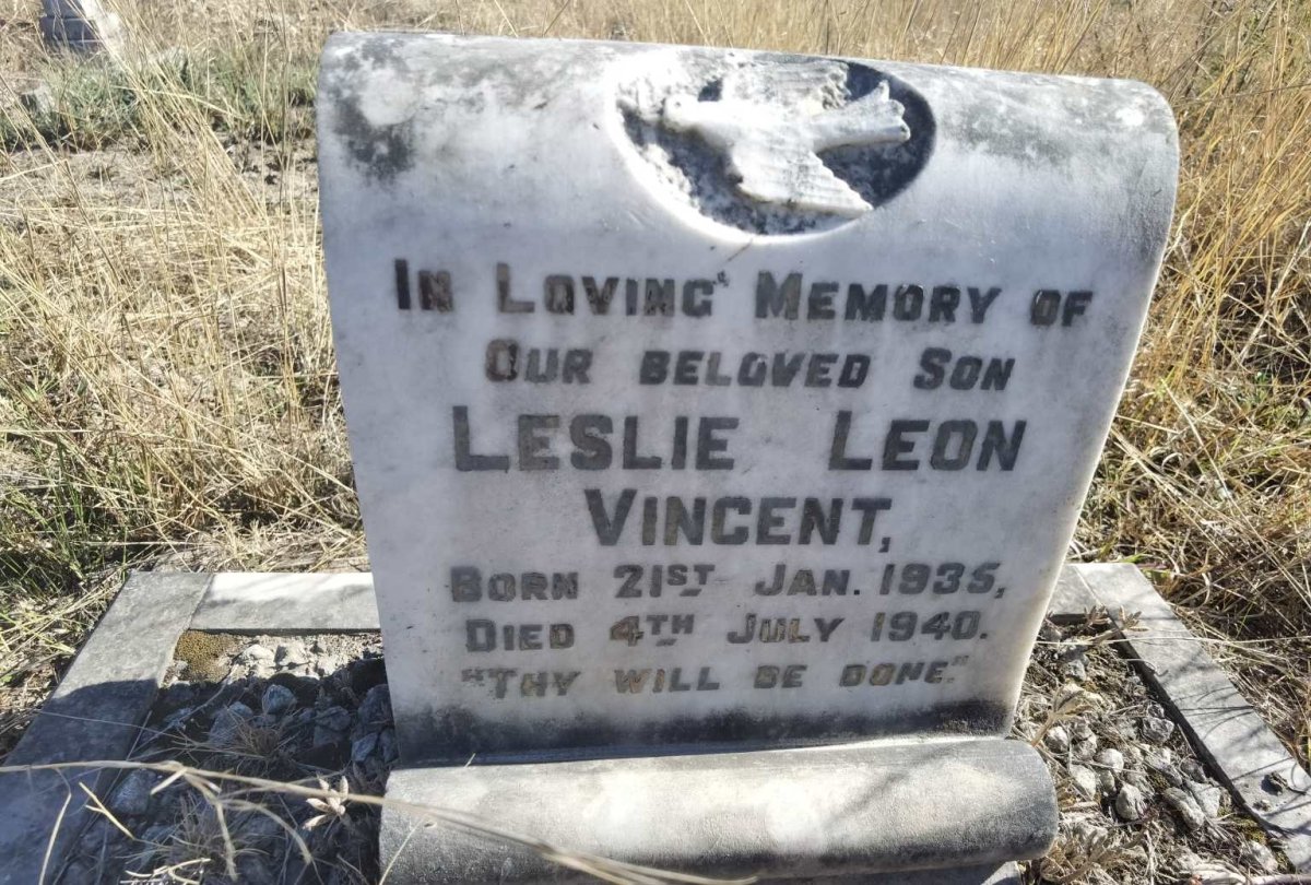 VINCENT Leslie Leon 1935-1940