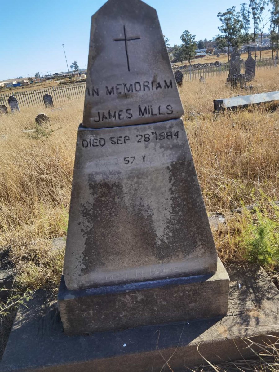 MILLS James -1884