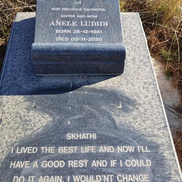 LUDIDI Anele 1981-2020