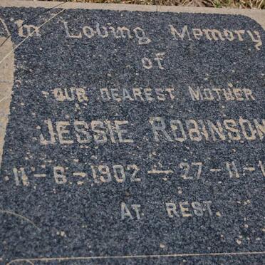 ROBINSON Jessie 1902-1974