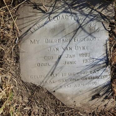 DYKE Jan, van 1883-1938