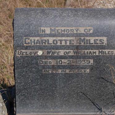 MILES Charlotte -1939