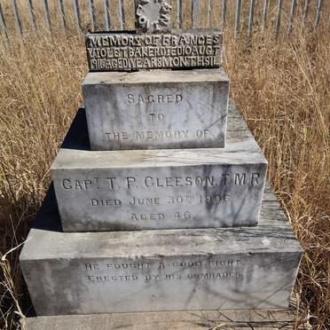 GLEESON T.P. -1906 :: BAKER Frances Violet -1916