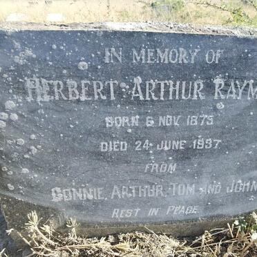 RAYMENT Herbert Arthur 1875-1937