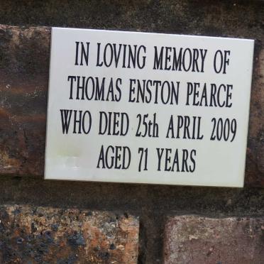 PEARCE Thomas Enston -2009