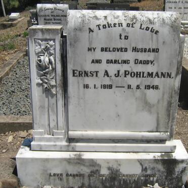 POHLMANN Ernst A.J. 1919-1946