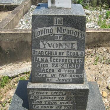 EGGERSGLUSZ Yvonne -1950