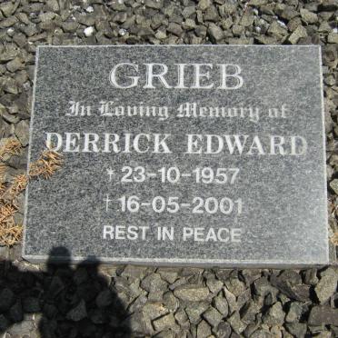 GRIEB Derrick Edward 1957-2001