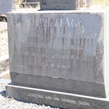 FREITAG Albert August Adolph 1881-1973 &amp; Anna Catherina 1886-1972