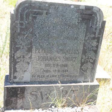 SWART Petrus Cornelis Johannes 1888-1954