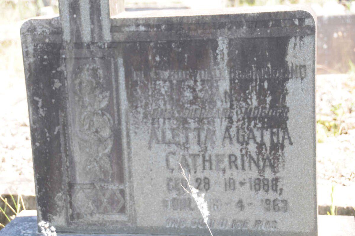 SWART Aletta Agatha Catherina 1888-1963