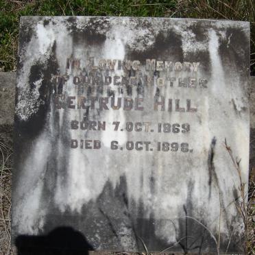 HILL Gertrude 1869-1898