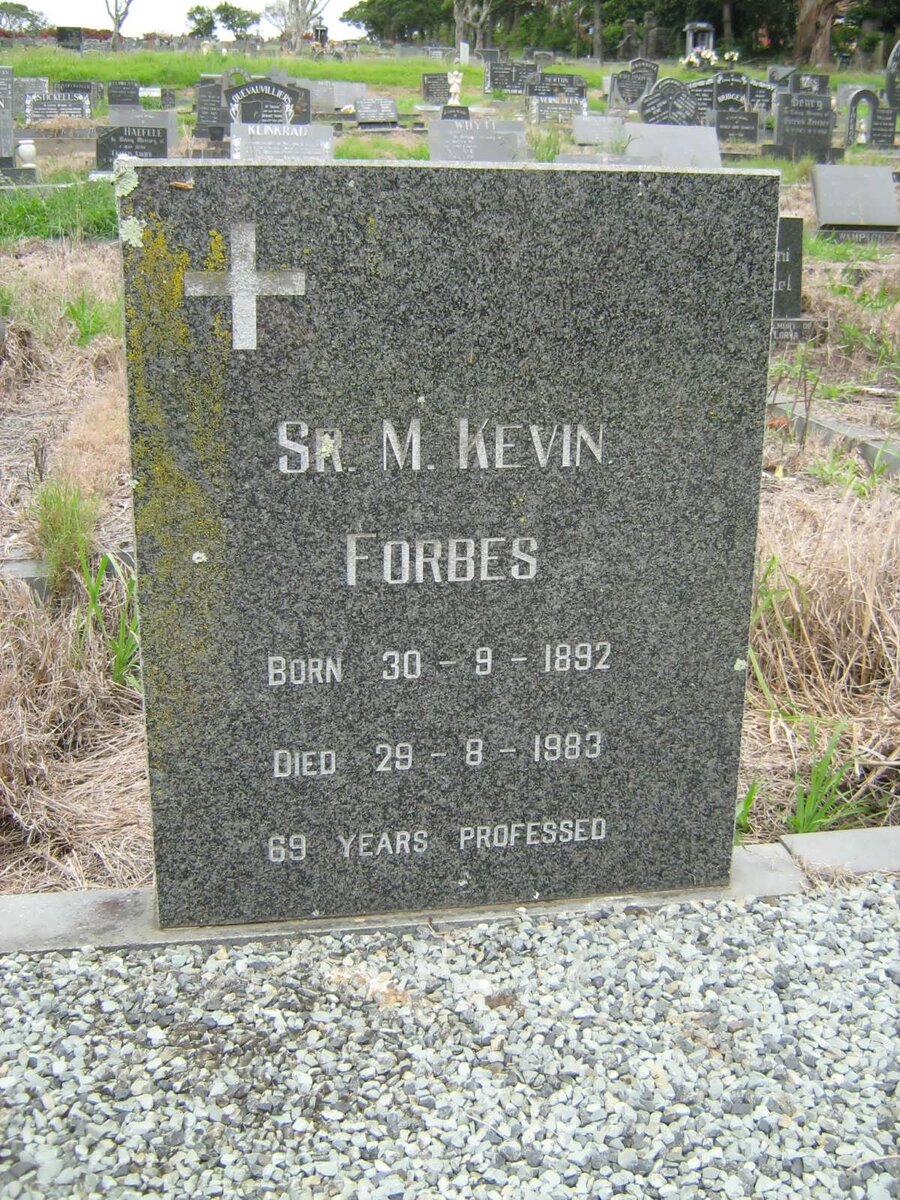 FORBES Kevin 1892-1983