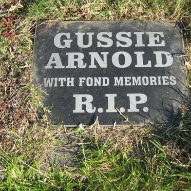 ARNOLD Gussie