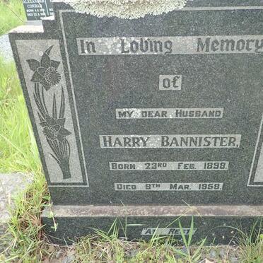 BANNISTER Harry 1898-1958