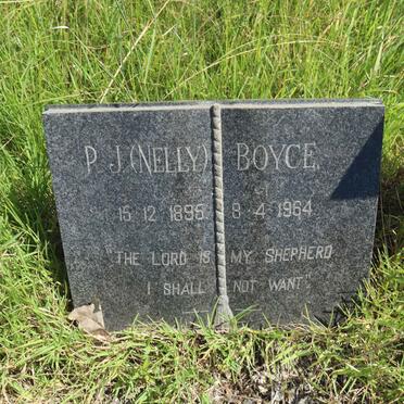 BOYCE P.J. 1895-1964